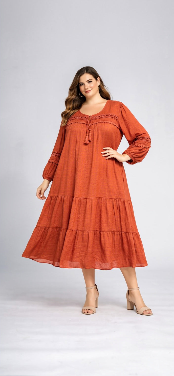 Robe longue bohème