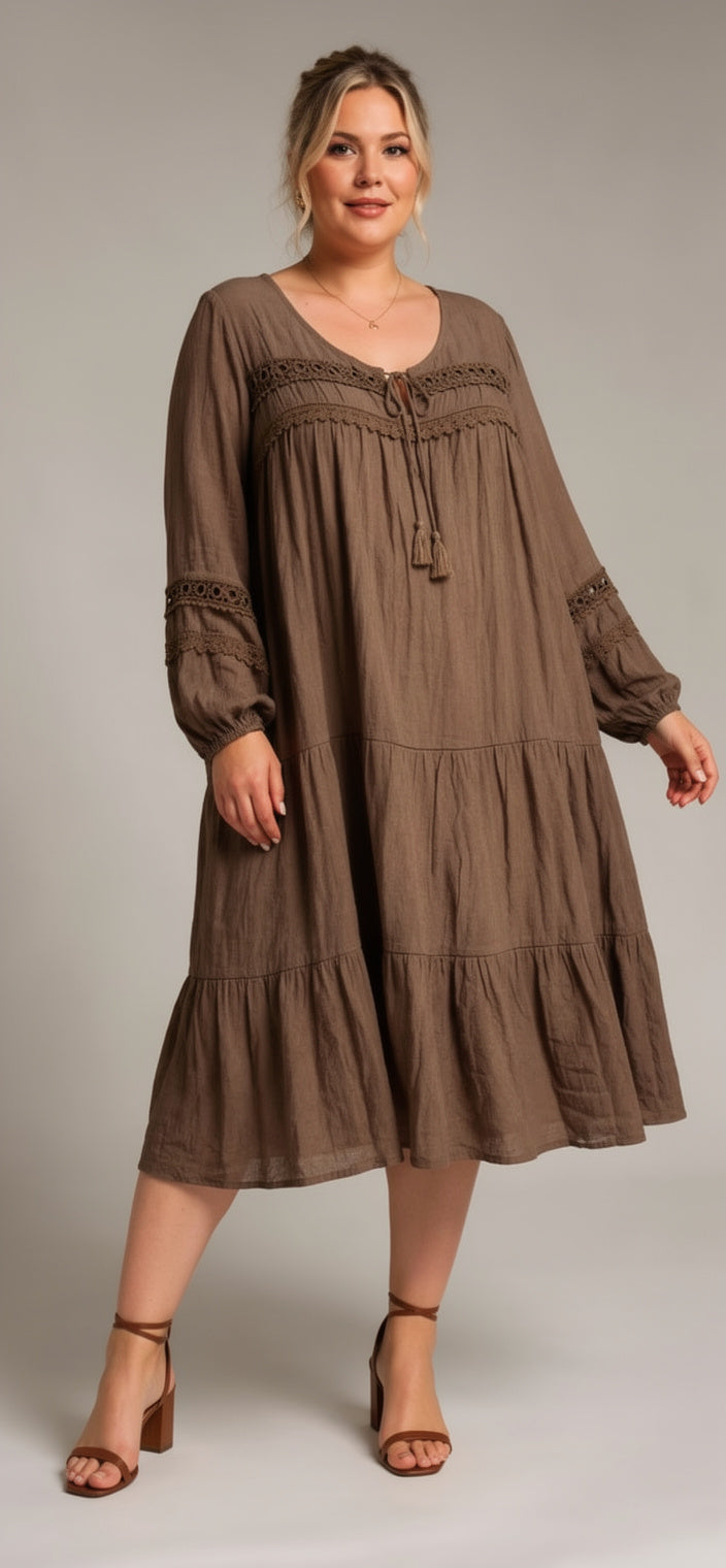 Robe longue bohème
