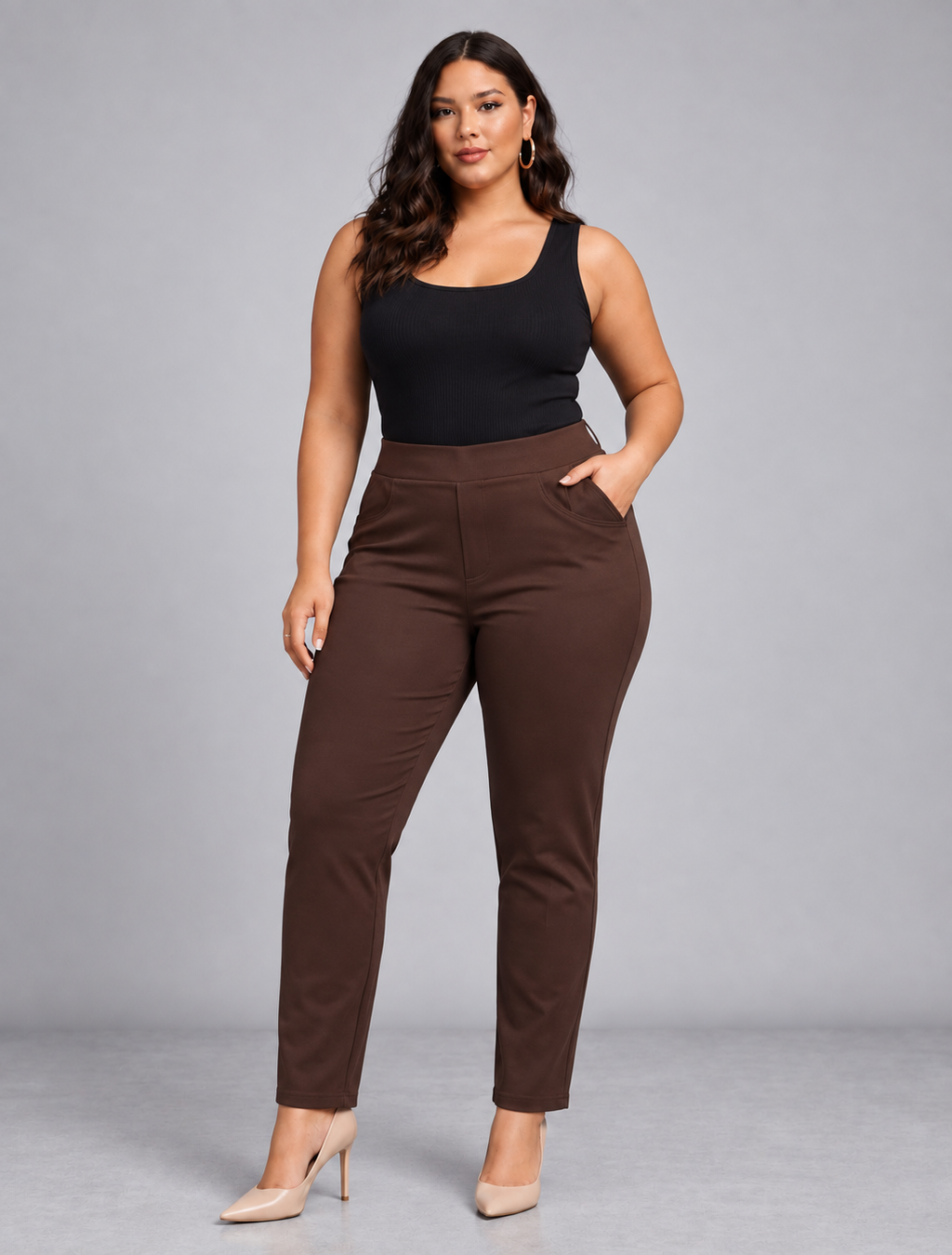Pantalon leggings sans boutons